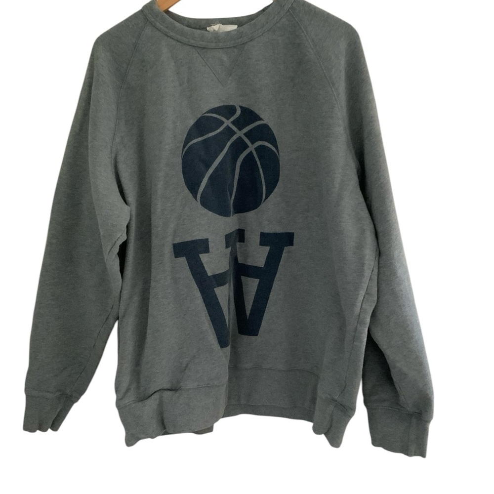 Wood Wood Grey Crew Neck Sweatshirt Size XLarge Men's - Picture 7 of 10
